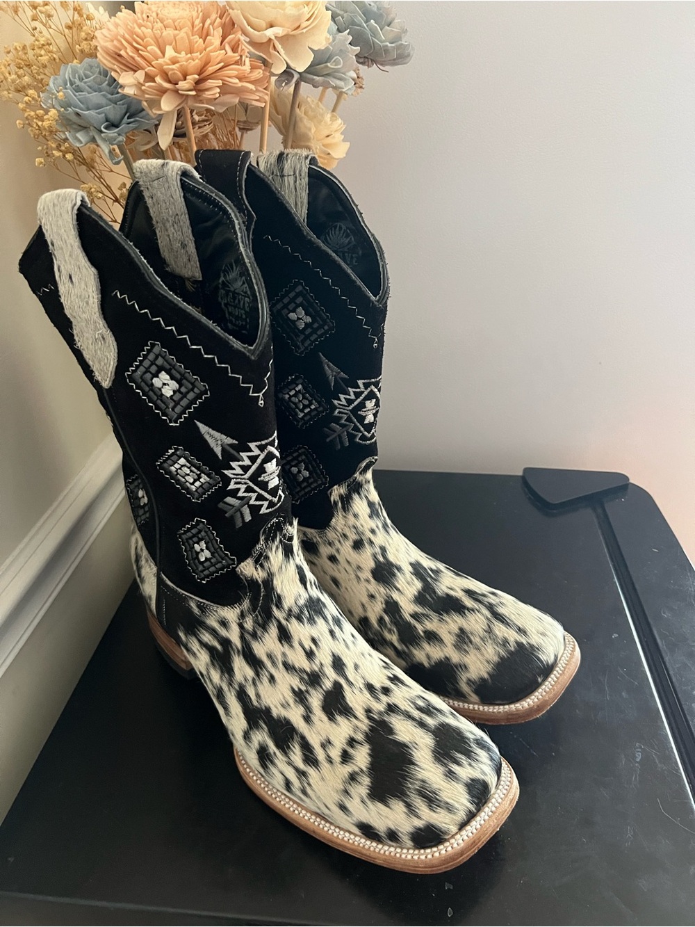 Agave Cowboy Boots Cowhide
